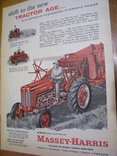 VINTAGE MASSEY HARRIS FERGUSON