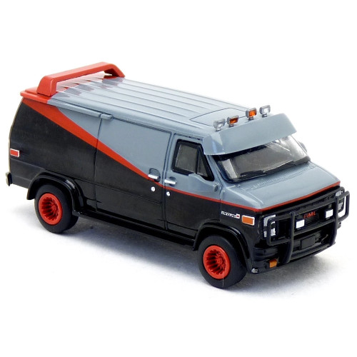 Gmc vandura team black - vandura, "a-team"