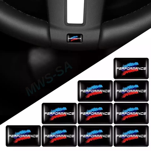 X10 autocollant sticker - 3d, bmw