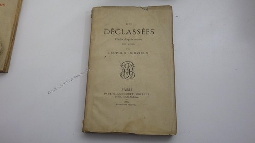 1882 les déclassées études - déclassées,