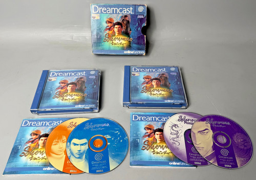 Jeu shenmue sur sega dreamcast - jeu,
