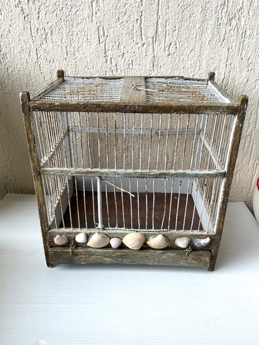 Ancienne cage oiseaux en - ancienne,