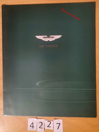 Aston martin db7 vantage - martin,
