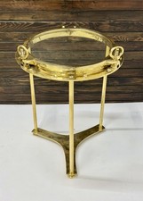 Ancienne table à hublot en
