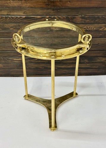 Ancienne table hublot - ancienne, à