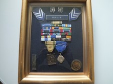 cadre medailles CADET ELEVE US AIR FORCE MILITARY ACADEMY MILITAIRE