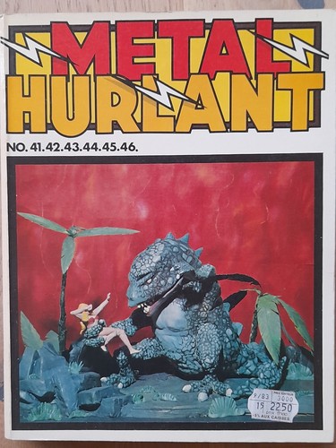 Reliure metal hurlant - ,