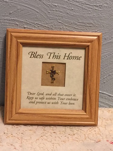 Bless this house wall - bless, oak