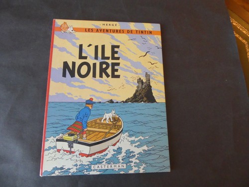 Herge tintin ile noire - tintin, b36