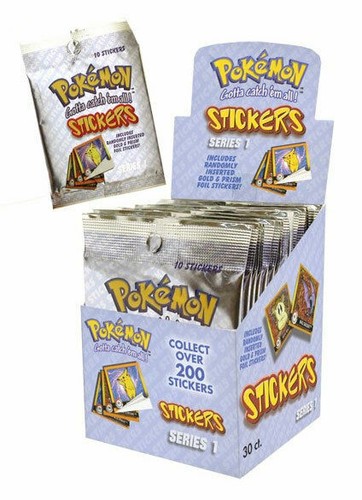 Pokémon 10 stickers - x,