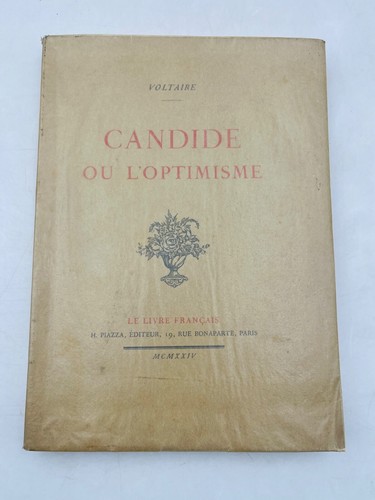 Voltaire candide ou - -,