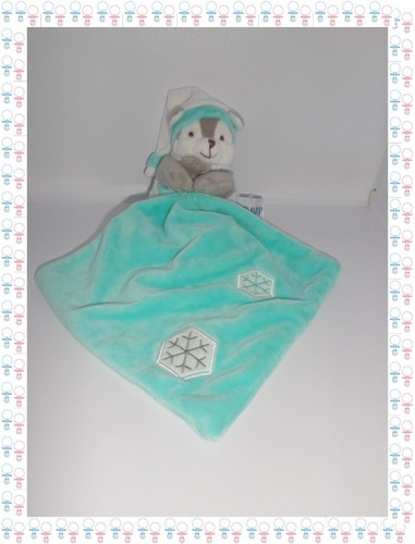 Doudou peluche husky - @,