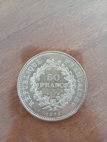 Pièce francs hercule de - pièce,