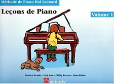 LECONS DE PIANO, VOLUME 1