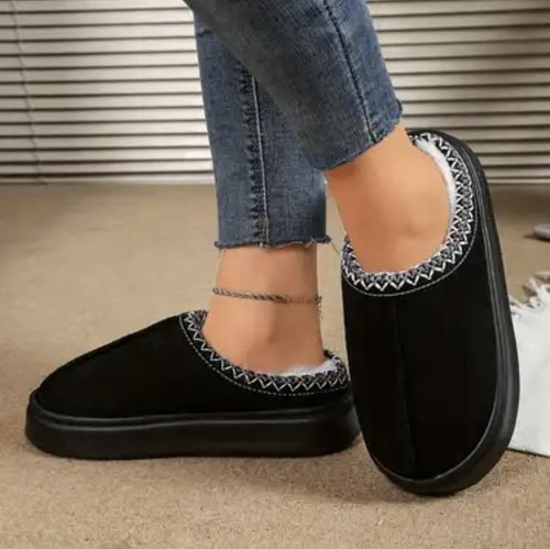 Chaussons confortable noir - confortable,