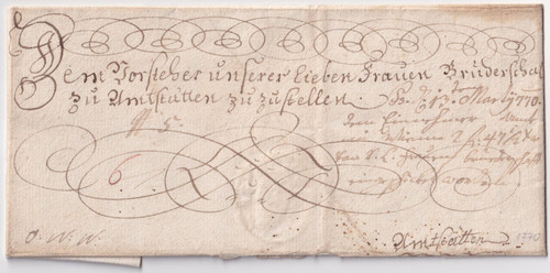 Lettre précurseur pour - lettre,