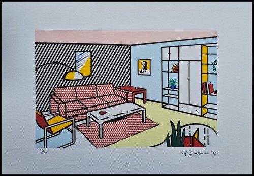 Roy lichtenstein lithographie - lichtenstein,