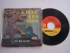 EP 45 TOURS VINYLE 4 T , LES WA - GA - DA CHARLESTON . G + / VG .