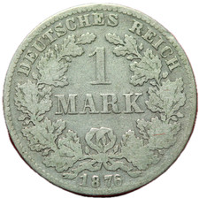#16776 - Allemagne 1 mark 1876