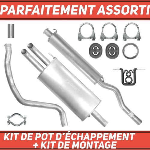 Kit pot échappement - de, d’échappement