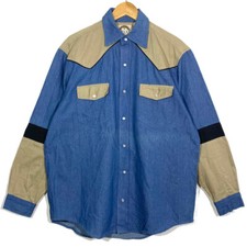 Chemise Jean Cowboy Western Vintage 90’s Texas Dry Goods