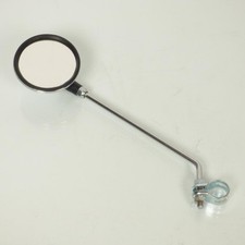 Rétroviseur rond chromé
