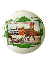 assiette sérigraphiée humour