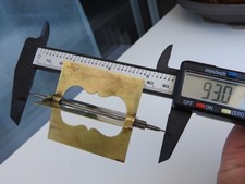 VOLANT REGULATEUR DE SONNERIE pour mouvement horloge comtoise XIX°clock uhr 88mm