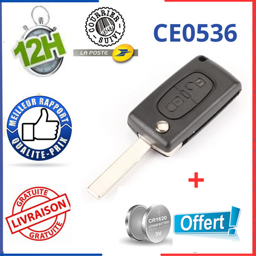 Coque clé plip citroën c2 - coque,