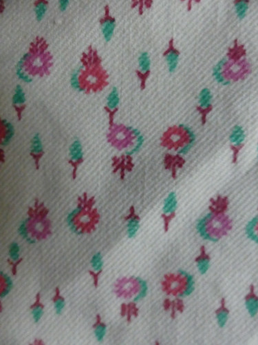 Ancien tissu vintage french - ancien,