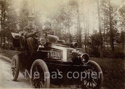 Automobile vers 1900 voiture - vers,