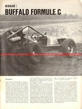 Essai-Test : Auto-Cross BUFFALO Formule C à moteur RENAULT R8 Gordini 1973