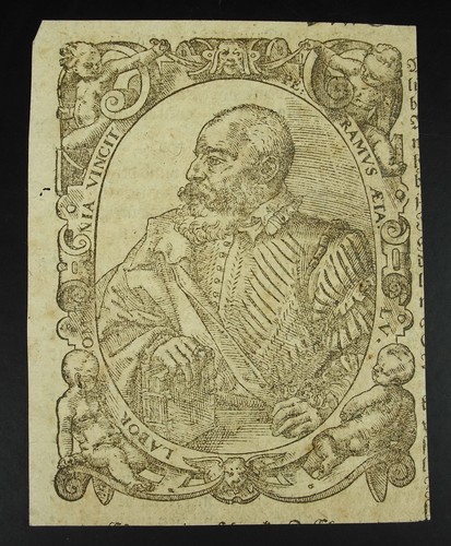 Antique print lapor omnia - print,