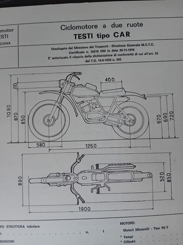 Velomoteur testi car cross - cross, 50