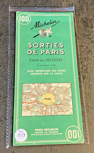 Carte routière michelin - carte,