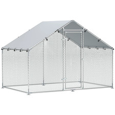 Enclos poulailler acier - 5,1m²,