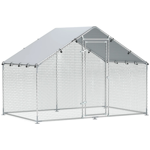 Enclos poulailler acier - poulailler,