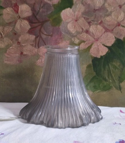 Ancienne tulipe verre - ancienne,