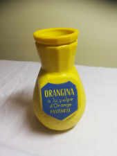 ancien pot à pailles ORANGINA 1960 vintage- bistrot- café -bar
