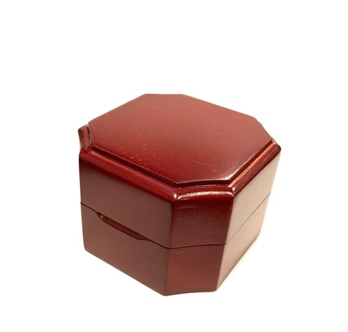 Empty rosewood jewelry box