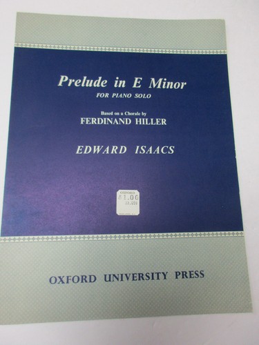 Edward isaacs prelude e - isaacs,