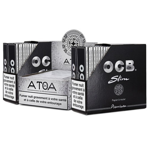 Boites feuilles slim ocb - boites,