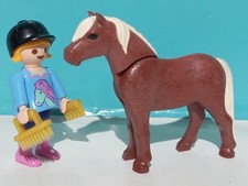 PLAYMOBIL FIGURINE FILLE AVEC