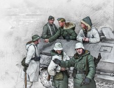 1:35 lot 6 figurines en