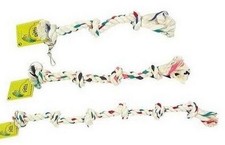 CORDE PERROQUET 38 CM 3 NOEUDS