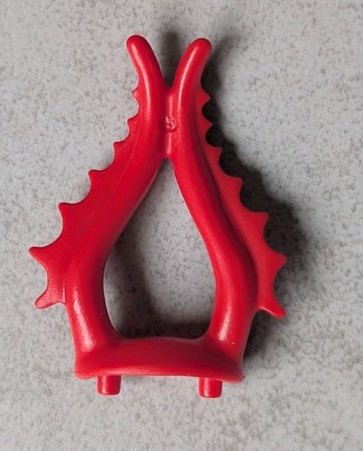 Playmobil corne rouge - corne, casque