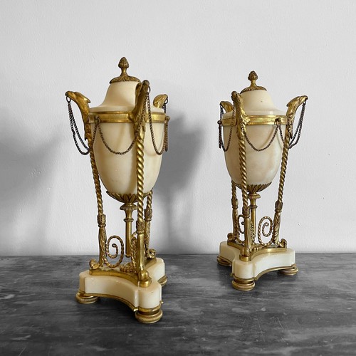 Cassolettes louis xvi bronze - xvi,