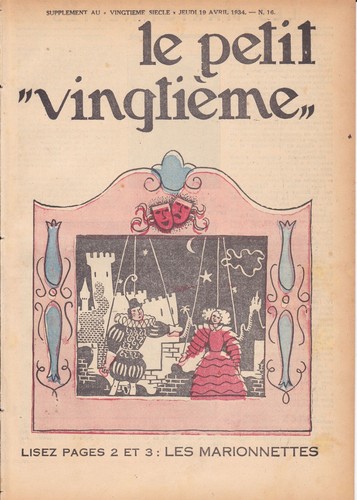 Petit vingtième xxème - petit,
