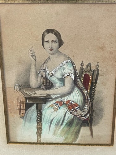 Tableau miniature portrait