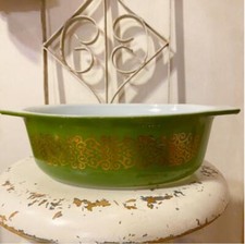 Plat casserole pyrex motif